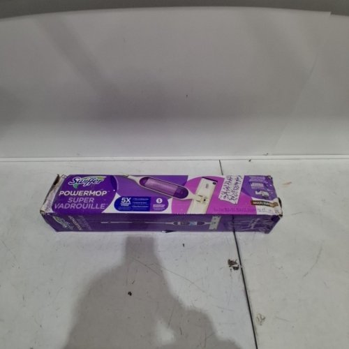 SWIFFER MULTI SURFACE POWER MOP - WHITE/PURPLE - (MODEL: 3290) image 3