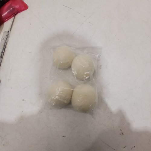 4PK FABRIC SOFTENER WOOL DRYER BALLS - BEIGE image 3