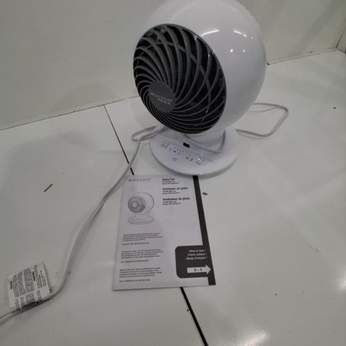 IRIS WOOZOO 5-SPEED OSCILLATING GLOBE FAN - 82FT RANGE - WHITE (MODEL: PCF-SC15T-CT/2354207) image 4
