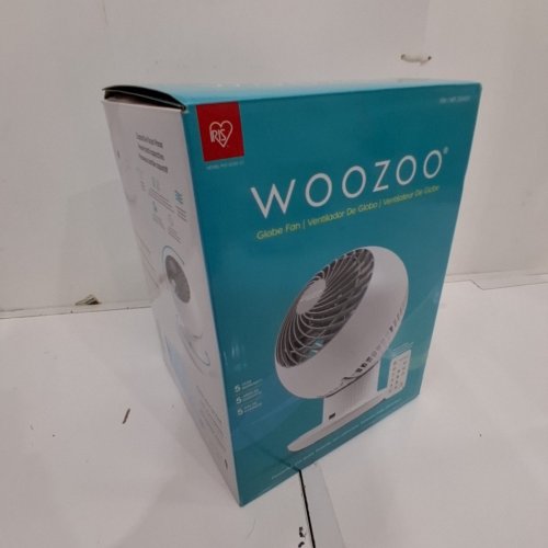 IRIS WOOZOO 5-SPEED OSCILLATING GLOBE FAN - 82FT RANGE - WHITE (MODEL: PCF-SC15T-CT/2354207) image 6