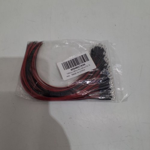 50PK FAFEICY PRE WIRED LED DIODES - WATER CLEAR LIGHT - 3 MM - BLACK/RED image 3