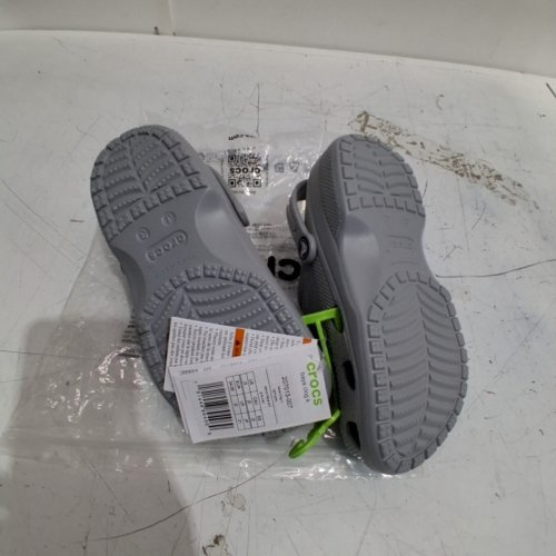 KID'S CROCS BAYA CLOG - SIZE 3 - LIGHT GREY (STYLE : 51075434) image 3
