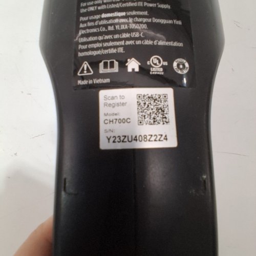 SHARK CYCLONE HANDHELD VACUUM WITH HYPERVELOCITY SUCTION - GREEN/GREY (MODEL: CH700C) image 5
