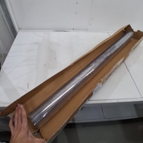 RECTANGLE PVC THINK WATERPROOF PLASTIC TABLE COVER - 42" X 72" - CLEAR (MODEL: F085-2T-107188) image 2