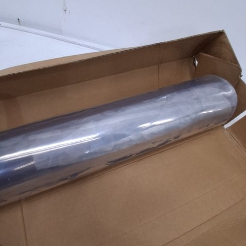 RECTANGLE PVC THINK WATERPROOF PLASTIC TABLE COVER - 42" X 72" - CLEAR (MODEL: F085-2T-107188) image 3