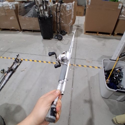 BPS JOHNNY MORRIS CARBONLITE CASTING ROD - 6FT 6" -MEDIUM - FAST - WHITE (MODEL:JCT66MTF-2) image 3