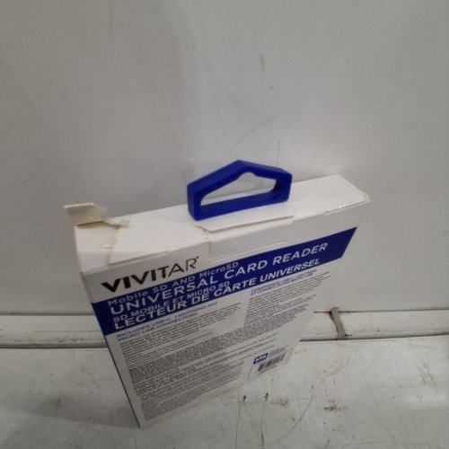 VIVITAR MOBILE SD AND MICROSD UNIVERSAL CARD READER - WHITE (MODEL: MOV4016-WHT) image 3