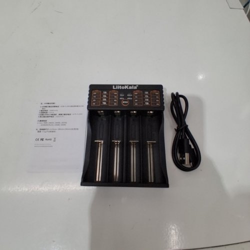 LIITOKALA LCD SMART INTELLIGENT BATTERY CHARGER - 4-SLOT - (MODEL: LII-PD4) image 3
