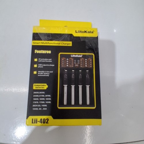 LIITOKALA LCD SMART INTELLIGENT BATTERY CHARGER - 4-SLOT - (MODEL: LII-PD4) image 4