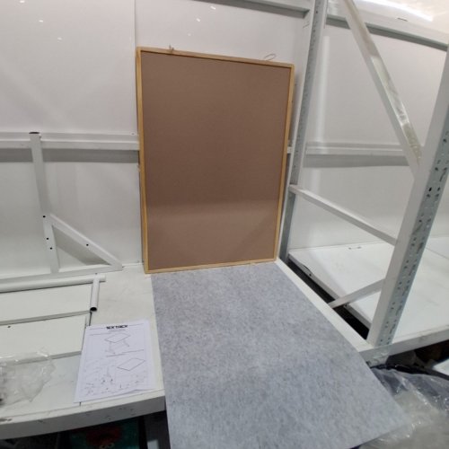 TEKTALK JIGSAW PUZZLE TABLE WITH COVER PUZZLE EASEL TILTING TABLE WITH HEIGHT ADJUSTMENT - WHITE - (MODEL: WGPTZ053) image 4