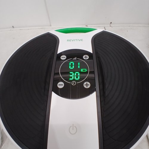 REVITIVE MEDIC UPGRADED CIRCULATION BOOSTER FOR FULL BODY ACHES & PAINS - WHITE / BLACK (MODEL: 2303-5573AQ-CA) image 2