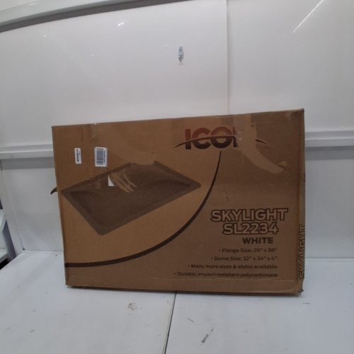 ICON RV SKYLIGHT - 22" X 34" X 4" - WHITE (MODEL: SL2234) image 5