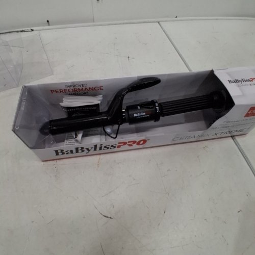 BABYLISSPRO CERAMIC CURLING IRON WITH SPRING HANDLE - 1" - BLACK (MODEL: BABC100SNC) image 3