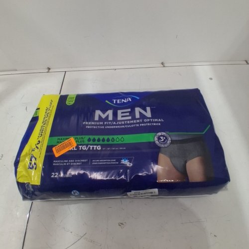 22PK MENS TENA MAXIMUM PLUS PROTECTIVE UNDERWEAR - XL/XXL image 2