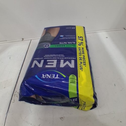 22PK MENS TENA MAXIMUM PLUS PROTECTIVE UNDERWEAR - XL/XXL image 3