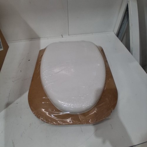 BEMIS MAYFAIR ELONGATED TOILET SEAT - 17.4" X 14.15" - WHITE (MODEL: 1815EC) image 2