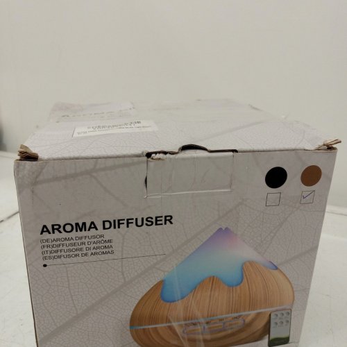 GLOXA ESSENTIAL OIL DIFFUSER - 500ML - BROWN (MODEL:IN2-500A) image 3
