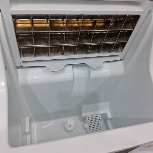 EUHOMY ICE CUBE MAKER MACHINE - 45LBS/DAY - SILVER/BLACK - (MODEL: IM004-CSI-CAEH) image 4