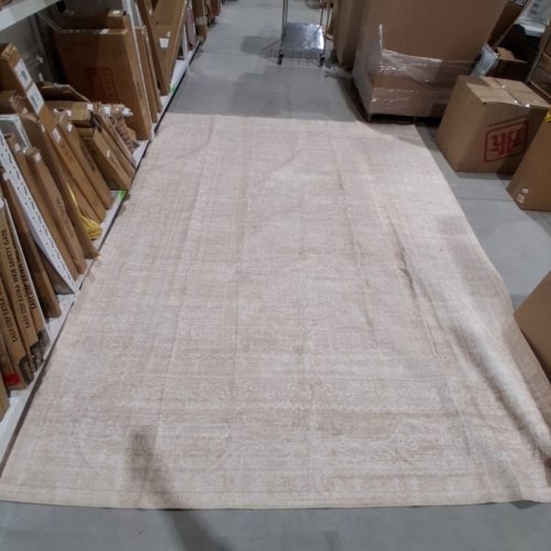 PATTERNED AREA RUG - 103" X 143" - IVORY image 2