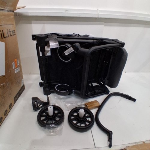 GROMAST ILITE COMPACT LIGHTWEIGHT TRAVEL STROLLER - BLACK/GREY (MODEL : A1) image 2