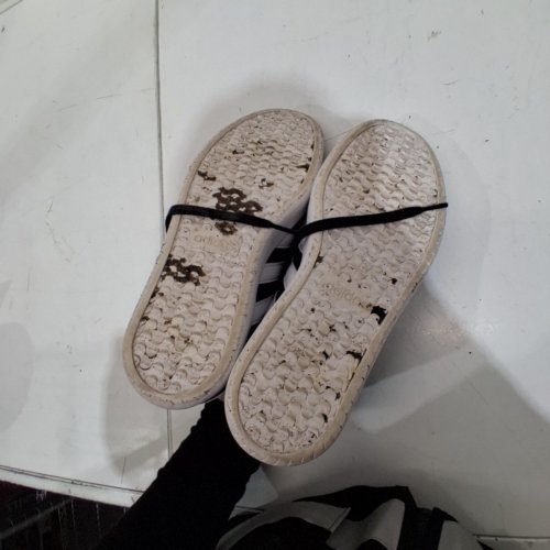 WOMEN'S ADIDAS BARREDA SHOES - 8 - BLACK/WHITE image 3