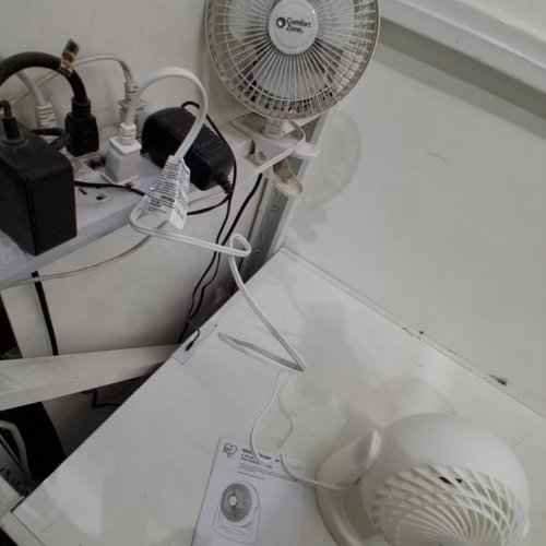 WOOZOO BY IRIS WHOLE ROOM OSCILLATING CIRCULATING FAN - 15" - WHITE (MODEL: PCF-HE15) image 2