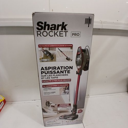 SHARK HV370C ROCKET PRO CORDED STICK VACUUM REMOVABLE HAND VACUUM ADVANCED SWIVEL STEERING - COMET RED (MODEL: HV370C) image 5