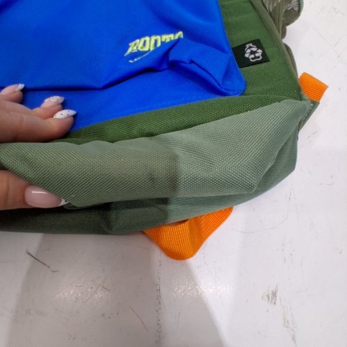 ROOTS LIGHTWEIGHT BACKPACK WITH LAPTOP COMPARTMENT - 34L - GREEN/BLUE (STYLE:RTS6914) image 3