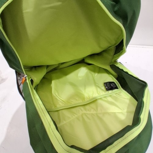 ROOTS LIGHTWEIGHT BACKPACK WITH LAPTOP COMPARTMENT - 34L - GREEN/BLUE (STYLE:RTS6914) image 4