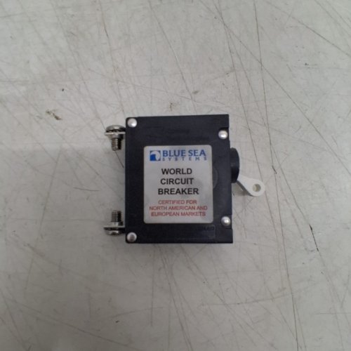 BLUE SEA SYSTEMS A-SERIES TOGGLE SINGLE POLE CIRCUIT BREAKER - 15AMP - WHITE (MODEL: 7210) image 3