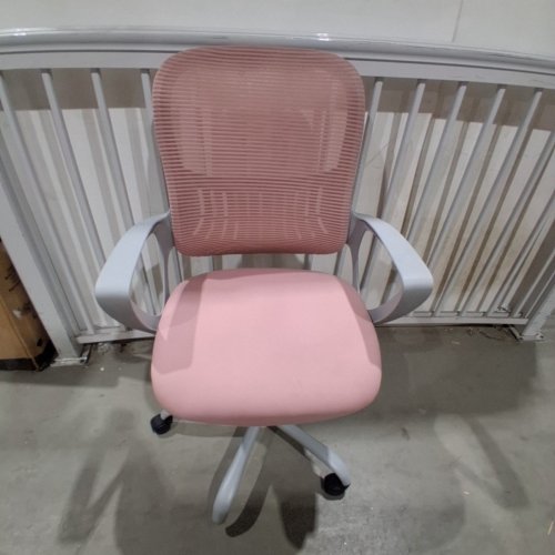 SMUG ERGONOMIC MID-BACK MESH SWIVEL HOME OFFICE COMPUTER DESK CHAIR - 250LBS - PINK image 2