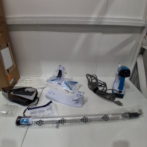 BISSELL 3-IN-1 POWERFRESH SLIM STEAM MOP CLEANER WITH ACCESSORIES TOOLS - BLUE/WHITE - (MODEL: 2075B) image 3