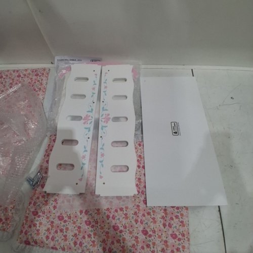 ROBUD ROCKING DOLL CRADLE CRIB WITH ACCESSORIES - PINK/WHITE (MODEL: WRP06) image 4