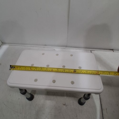 ANTI-FALL BATHTUB / SHOWER ADJUSTABLE STOOLS - 16" - WHITE image 3