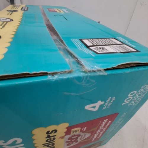 100PK PAMPERS SWADDLERS UP TO 100% LEAKPROOF BABY DIAPERS - SIZE 4 (15-34LBS) image 3