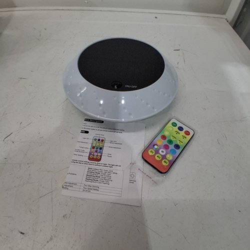 SOLAR POOL LIGHT - 5V - 1800MAH - WHITE (MODEL: DY209L) image 3