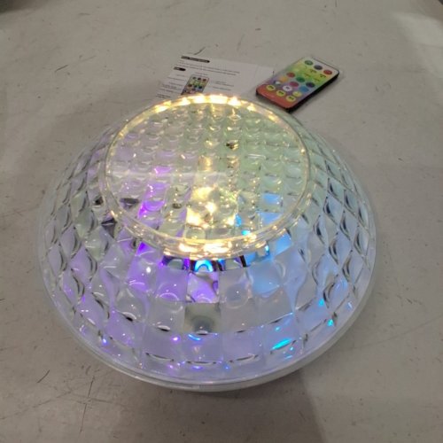 SOLAR POOL LIGHT - 5V - 1800MAH - WHITE (MODEL: DY209L) image 4
