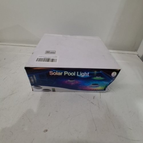 SOLAR POOL LIGHT - 5V - 1800MAH - WHITE (MODEL: DY209L) image 5