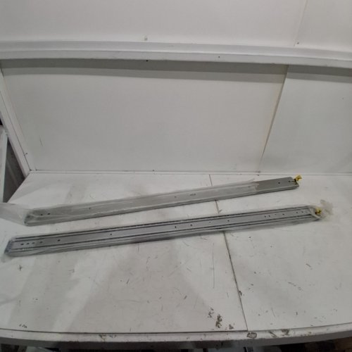 2PK FULL EXTENSION DRAWER SLIDES LOCKING DRAWER SLIDES - 48" - 500LB CAP - SILVER (MODEL: 7601 / 7601Z-48) image 2