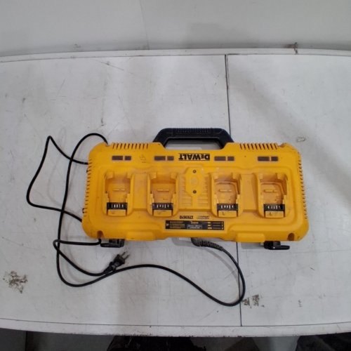 DEWALT 4-PORT RAPID CHARGE MAX CHARGER - 12V/20V - YELLOW (MODEL: DCB104) image 2