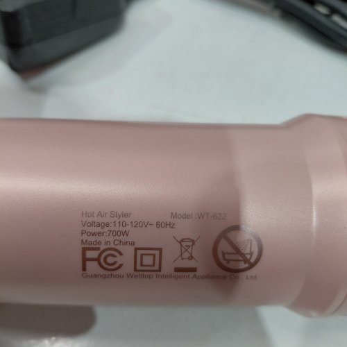 ATOPSKINS 6-IN-1 HOT AIR STYLER SET - 110-120V, 700W - PINK (MODEL: WT-622) image 2