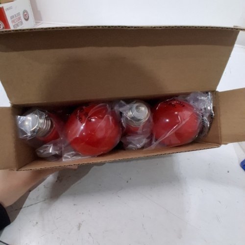 4PK LAMPTOBE LED SLEEP LIGHT BULBS - A19 - E26 - 9W - RED (MODEL:670NM) image 2