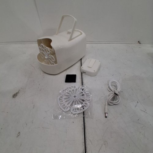 KIDS BERIA AUTOMATIC BUBBLE MACHINE - 2 SPEEDS - WHITE (MODEL: MB1002) image 3