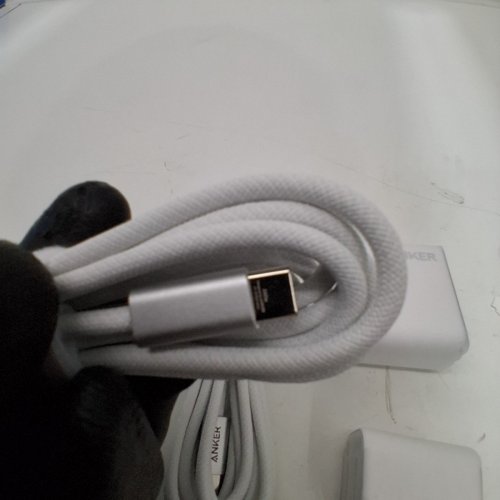 4PC ANKER ZOLO WALL CHARGER SET WITH 70W ADAPTER, 30W ADAPTER, AND 2 USB-C TO USB-C CABLES - 6FT - WHITE/SILVER (MODEL: 1940911 / B2698H21) image 3