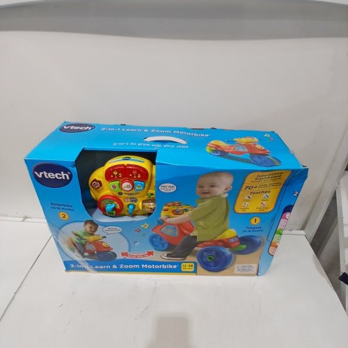 VTECH 2-IN-1 LEARN & ZOOM MOTORBIKE image 2