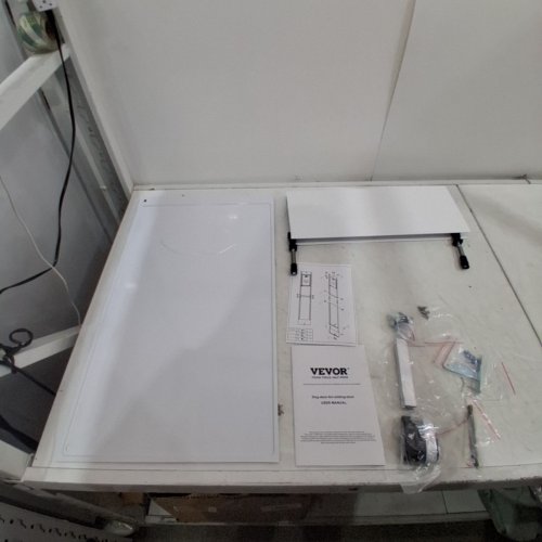 DOG DOOR FOR SLIDING GLASS DOOR - 76" - 81" - WHITE (MODEL: CWM03-XL) image 3