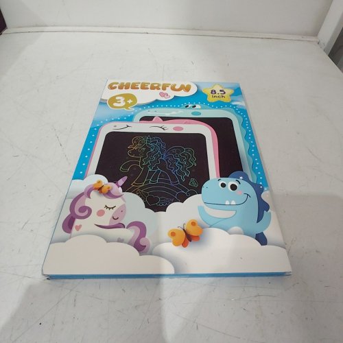 CHEERFUN DOODLE BOARD LCD DRAWING TABLET - 8.5" - PINK UNICORN image 2