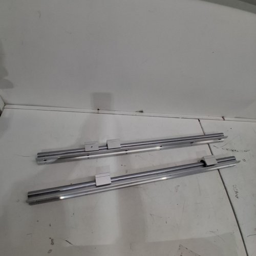 2PC CYLINDRICAL LINEAR GUIDE DRAG RAIL SET - 31.5" - ALUMINUM - (MODEL : SBR20) image 2