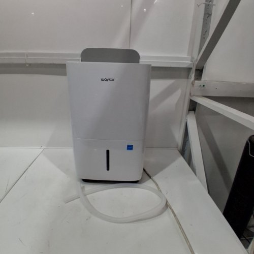 WAYKAR DIGITAL ENERGY STAR DEHUMIDIFIER - 5000 SQ. FT COVERAGE - 80 PINT - 1.24 GAL TANK - WHITE (MODEL: JD025CE-80) image 3