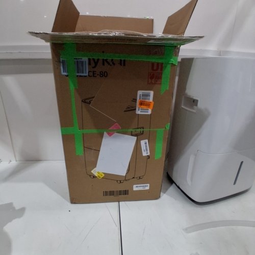 WAYKAR DIGITAL ENERGY STAR DEHUMIDIFIER - 5000 SQ. FT COVERAGE - 80 PINT - 1.24 GAL TANK - WHITE (MODEL: JD025CE-80) image 5